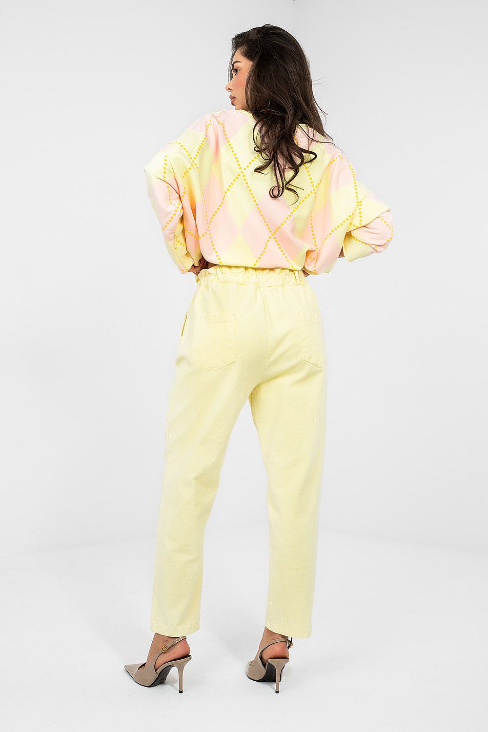 corduroy trousers model 224840 Italy Moda